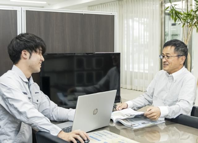 業者手配や工程確認
